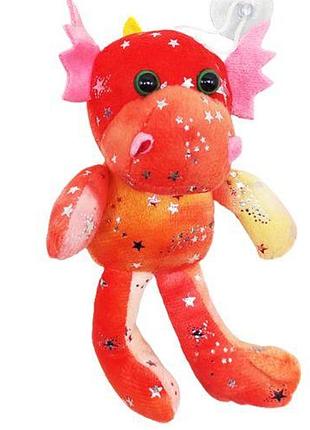 Мягкая игрушка "дракошка", розовый (16 см)