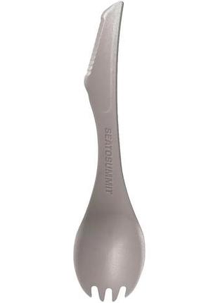 Ловилка sea to summit delta spork and knife. grey
