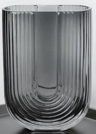 Ваза скло "композиція" 18см 9099-027