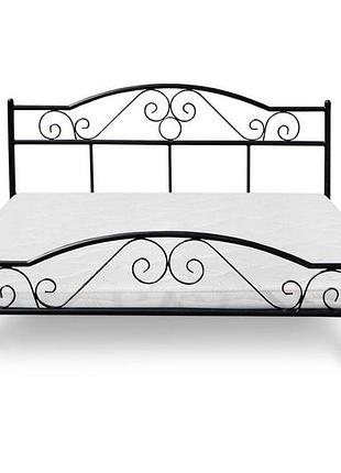 Ліжко регіна 1600*2000, чорний