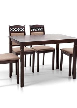 Комплект бродвей (1+4) тем.горіх dark walnut