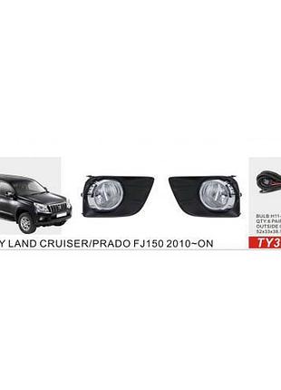 Фары противотуманные ty-340 для toyota prado fj150 2010-13 яркий свет для замены штатной оптики dm-11
