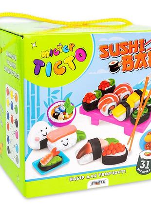 Креативное творчество "мистер тесто sushi bar" 41013, 31 предмет