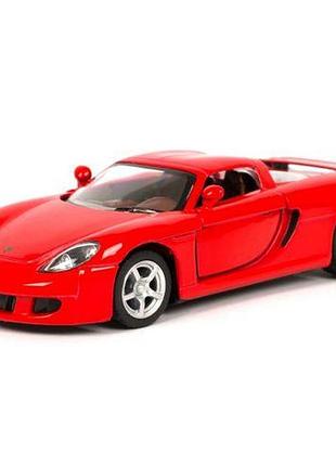 Машинка "porsche collection 5", красная