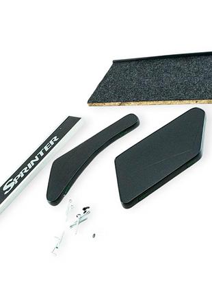 Полка-столик панели приборов mb sprinter 1995-2000 черная автоелемент