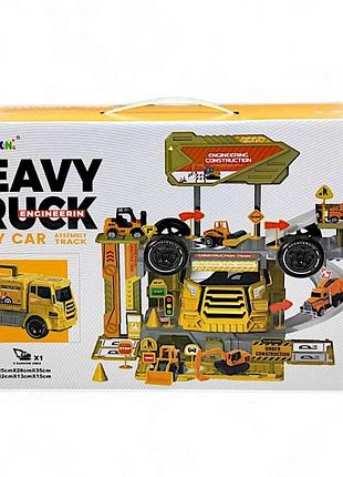Игровой набор "грузовик-паркинг: строительный", 46 элементов (6661)
