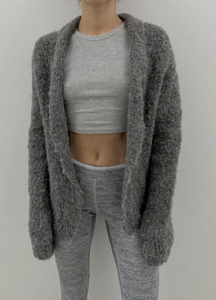 Тепленький, пушистий кардиган