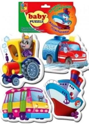 Бебі-пазли "машини-помічники" vt1106-78