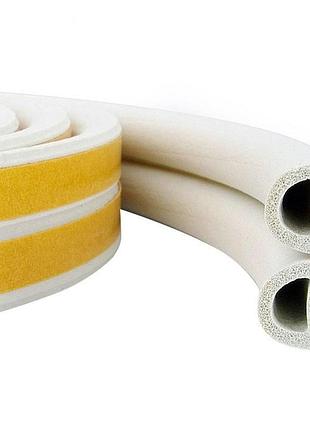 Ущільнювач самоклеючий(профільd)біл 14*12 мм/40 м