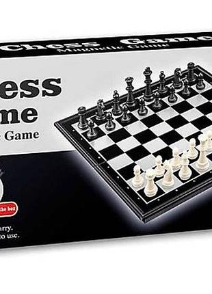 5877 qx шахматы магнитные, черно-белое поле 32*16*4 см