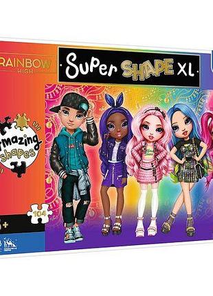 Пазли "супер форми" - (104 елм. xl) - "подружки" /trefl