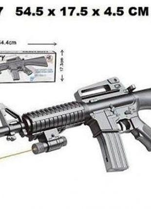 Уценка. уценка. автомат с пульками - повреждена упаковка не работает прицел и не открывается отверстие для
