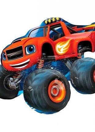 990442 шар фольгированный джип 90*80 см.