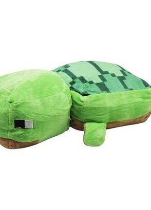 Мягкая игрушка "minecraft: черепаха" (25 см)