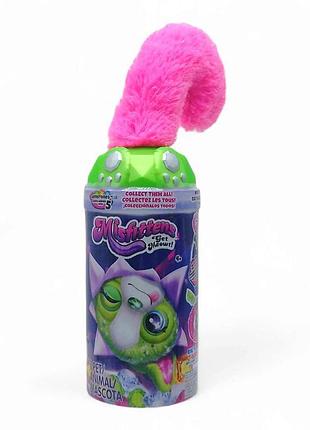 М’яка іграшка серії "gemstones" w1 - звірятко в банці малиновий (03962)