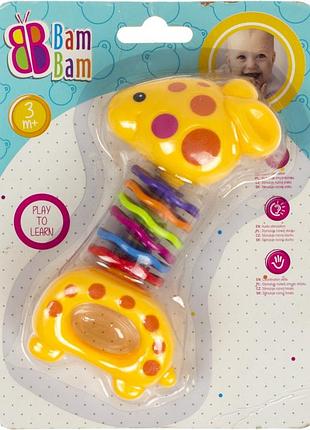 Брязкальце "bam bam" жирафка 359926