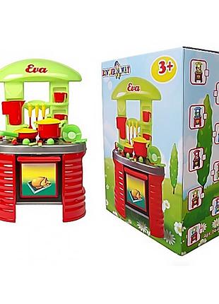 Кухня з посудом "eva" 04-403/кіндер-вей