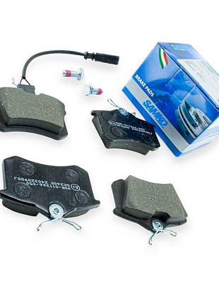 Колодки тормозные задние volkswagen sharan, ford galaxy 96- с датч. (samko)