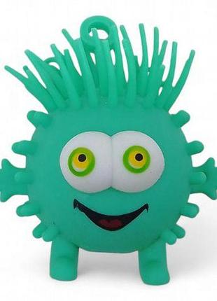Игрушка-антистресс "монстрик", со светом (бирюзовый)