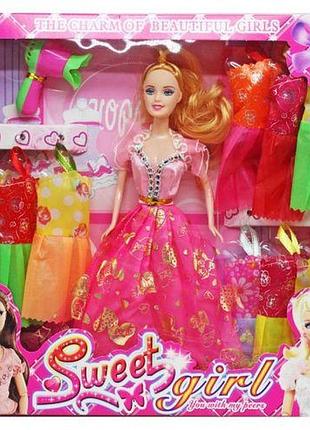 Уцінка. лялька "sweet girl" із гардеробом (28 см) — пошкоджене паковання