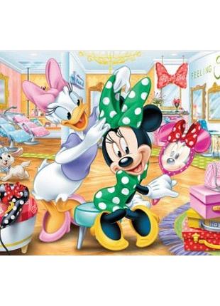 Пазли trefl 100 елементів красуня міні. дісней: мікі та міні маус 16387
