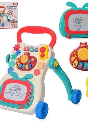 Каталка-ходунки "игровой центр: музыкальные шаги" (ua668-133)