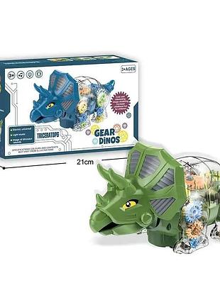 05-3 qf (qf05-3-ki) динозавр, прозрачный корпус, ц