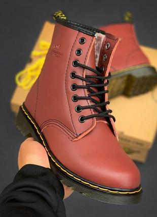 Dr. martens 1460 red 🆕 шикарные ботинки доктор мартинс 🆕 купить наложенный платёж2 фото