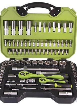 Универсальный набор инструментов alloid 94 предмета 1/4 и 1/2 для ремонта и обслуживания автомобилей ve-33