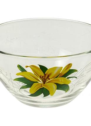 Салатник скло "вальс квітів. лілія" 13см 10с1542/85004978/галерея