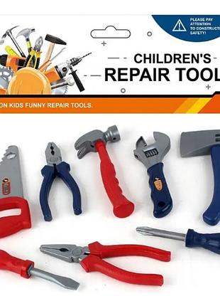 Набір інструментів: викрутка, молоток, плоскогубці, 162-1