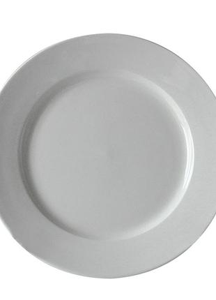 Тарілка десертна керамічна біла 8" 20см 30001-008/s&t