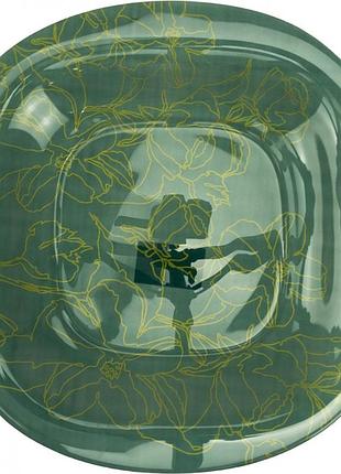 Тарілка підставна скло "luminarc. carine annalee green" 27см 67671