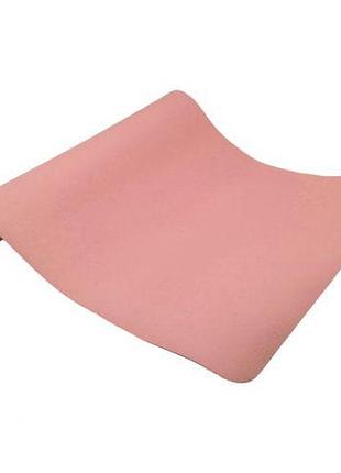 Коврик для йоги и фитнеса, 173 х 61 см (коралловый)