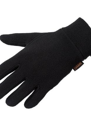 Перчатки turbat lemur женский, m, весна/осень, черный