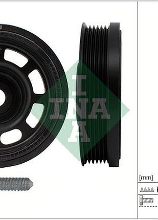 Шкив ремня генератора audi, seat, skoda, vw lk 544 0172 20