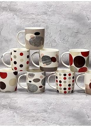 Чашка керамічна 340мл "калейдоскоп" 2183-25/s&t