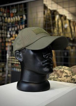 Тактическая бейсболка олива 4.5.0,глубая посадка + сетка в середине olive 58