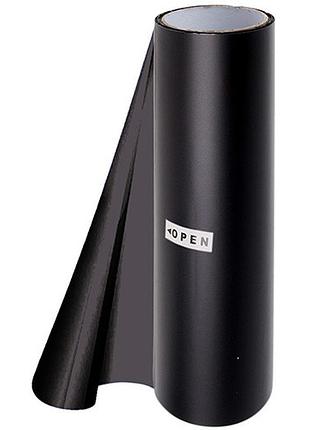 Декоративная пленка для защиты фар черная матовая для автомобилей 0,4 х 10м антигравийная пленка dm-11