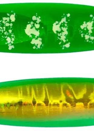 Пількер jackall binbinmetal tg type-slow 62mm 40.0g green gold ika glow