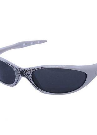 Очки солнечные (детские) "паутинка", белые