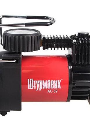 Компрессор штурмовик ac-52 150psi для авто и дачи с прикуривателем 15amp 40л dm-11 6