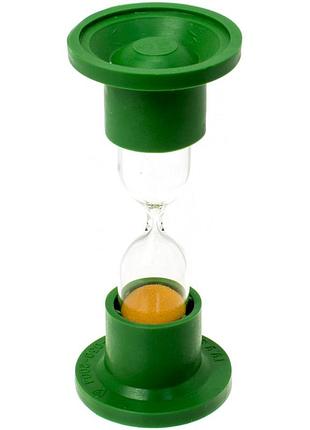 Годинник пісочний 2-3 3 хвилини зелений 0714