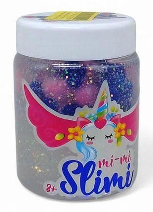 Слайм mi-mi slimi, 150 г синий + розовый