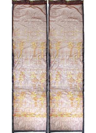 Сітка москітна для дверей 100х210см візерунок 92044