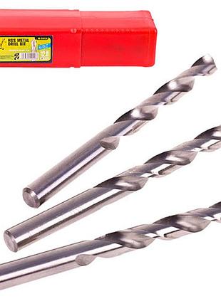 Сверло по металлу alloid 15,5мм din338 для черных и цветных металлов высокоскоростное с спиральной заточ dm-11