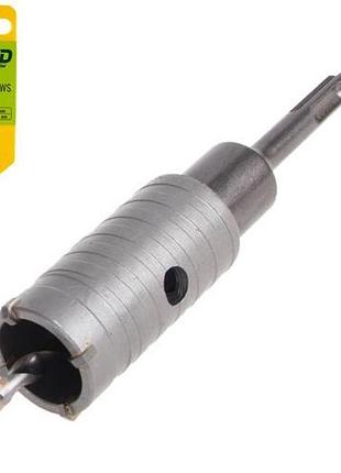 Свердло корончате по бетону 35мм із sds plus адаптером для свердління отворів у бетоні dm-11