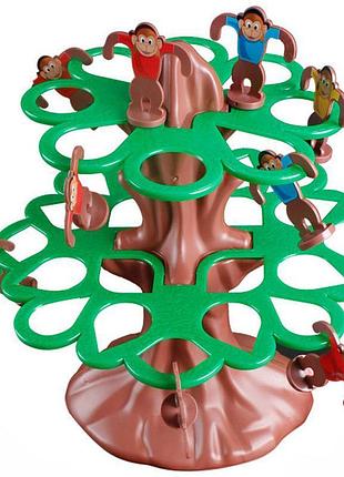 Настільна інтерактивна гра ummi 707-31 jumping monkeys game brown / green