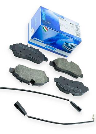 Колодки тормозные задние ford transit 12- (lpr-samko)