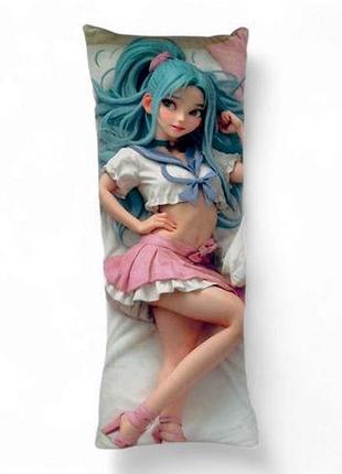 Подушка-обнимашка "дакимакура, аниме", 55 см